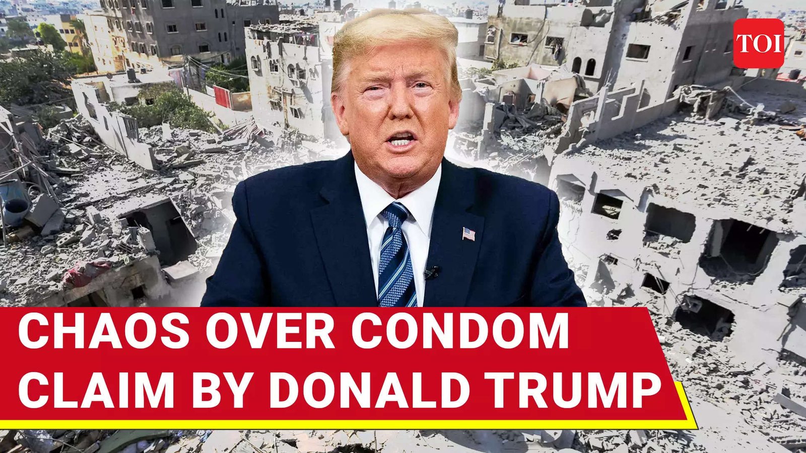 Trump Doubles Down On 'False' Condom Claim; '$100 Million Designated By US To Buy...'