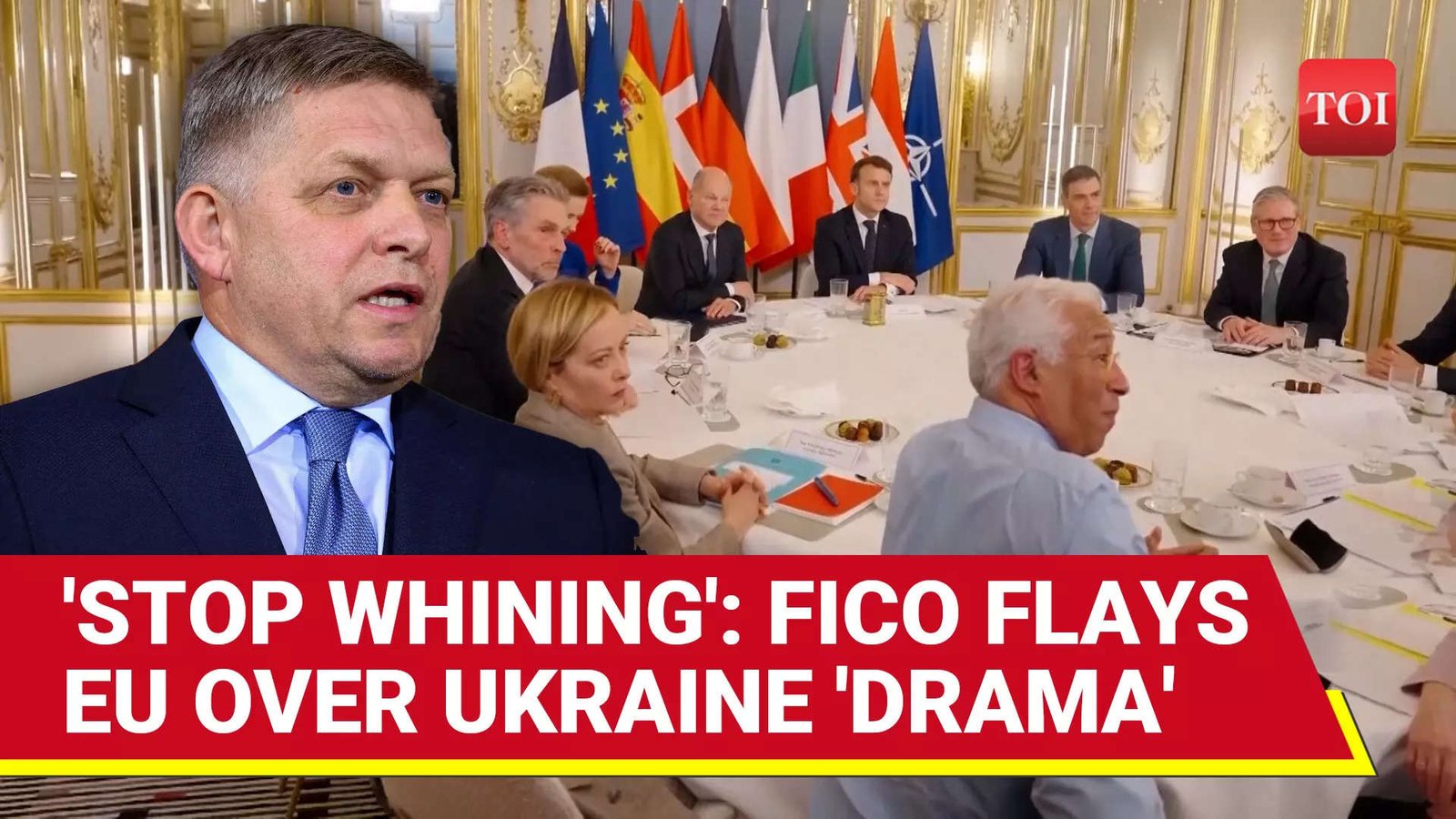 ‘Stop Crying’: Slovak PM Robert Fico Rips EU Leadership For Peace Talks Exclusion | Ukraine War