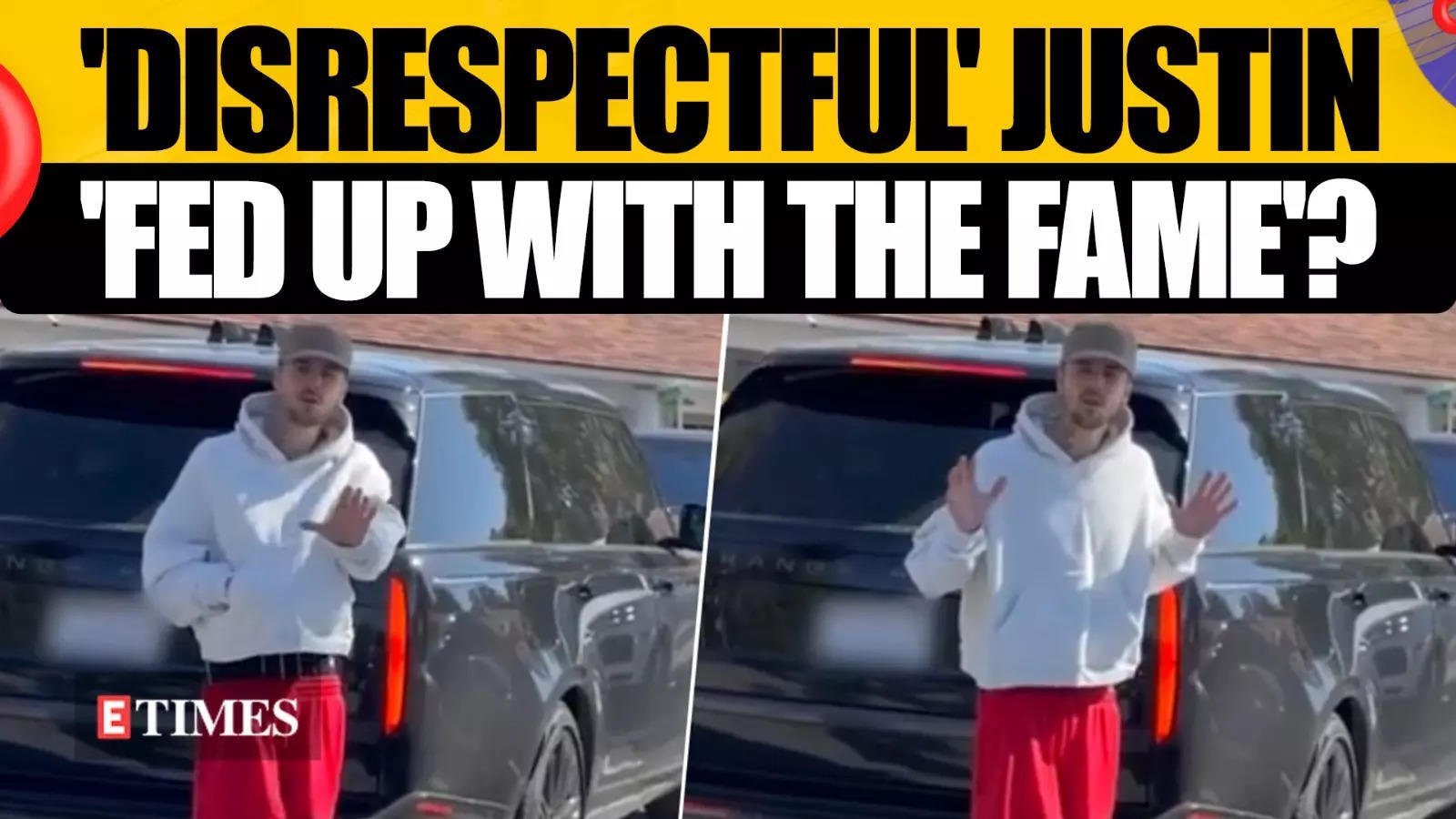 Justin Bieber Loses Cool; Snaps at Paparazzi in Heated Moment