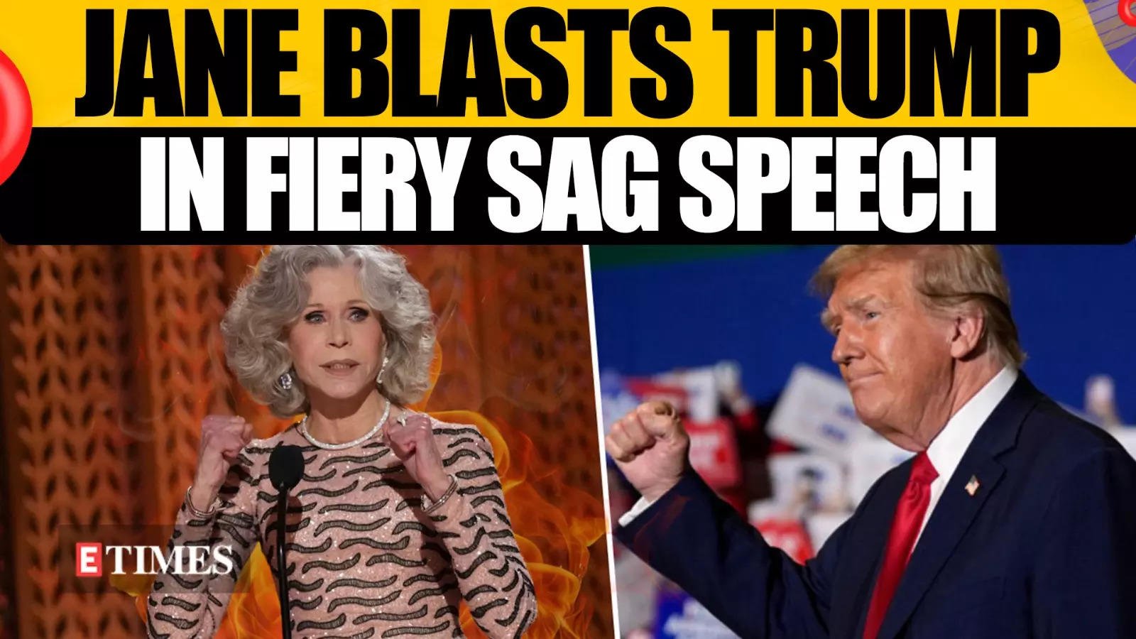 Jane Fonda Criticises Trump Administration In Powerful Speech At SAG Awards 2025