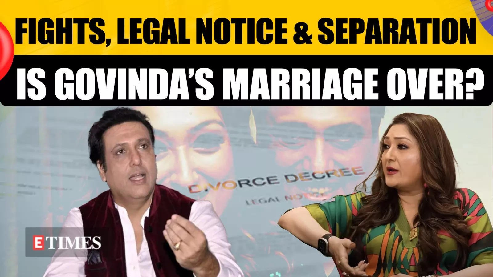 Govinda & Sunita Headed For Divorce; An Alleged ‘Affair’ To Be Blamed? | WATCH