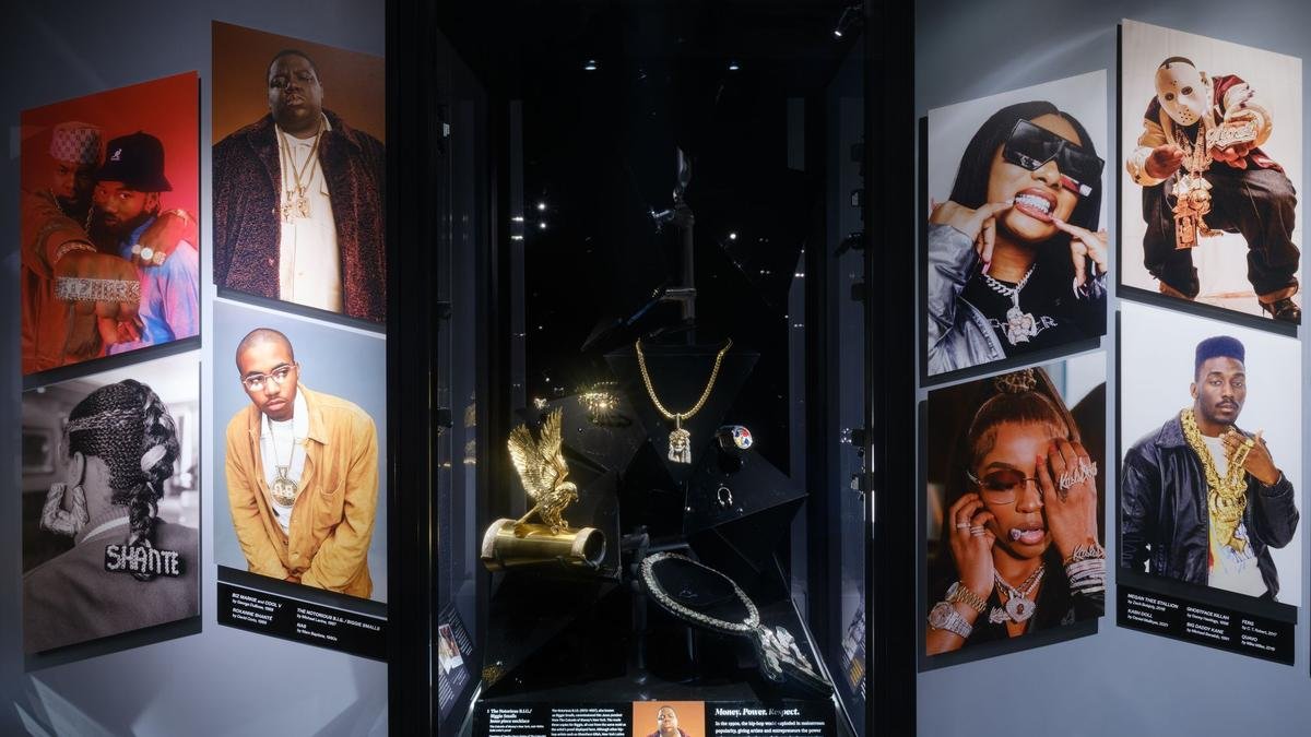 This exhibit in New York is charting the history of hip-hop, one jewel at a time