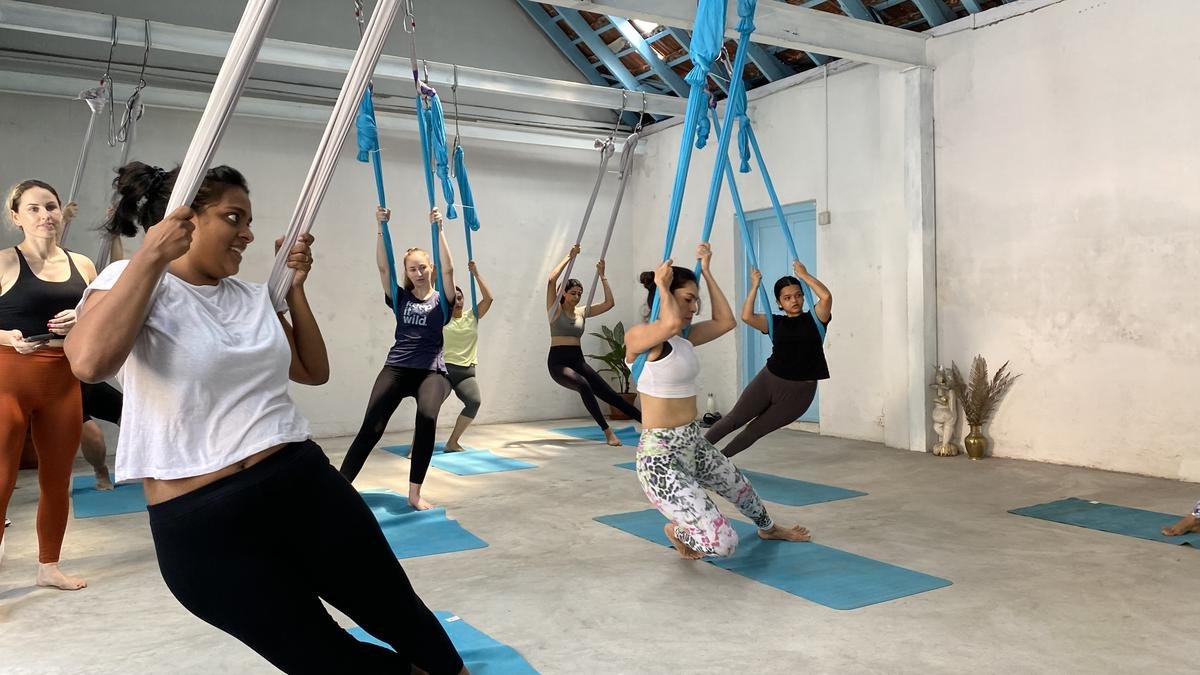 Kochi gets its first Aerial Yoga studio