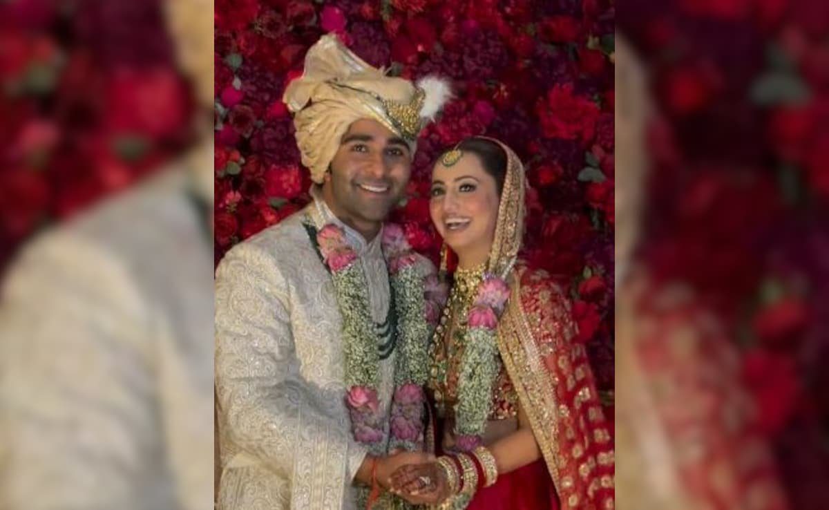 Aadar Jain Marries Alekha Advani. See First Pics Of Newlyweds