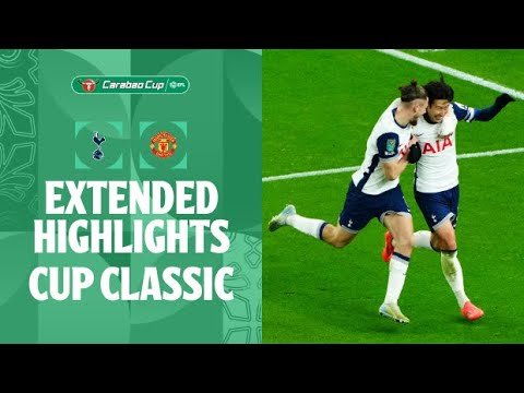 Tottenham Eliminated Man United in Carabao Cup Quarter Finals | Football news at 1000Goals.com: Football Betting, Highlights, and More