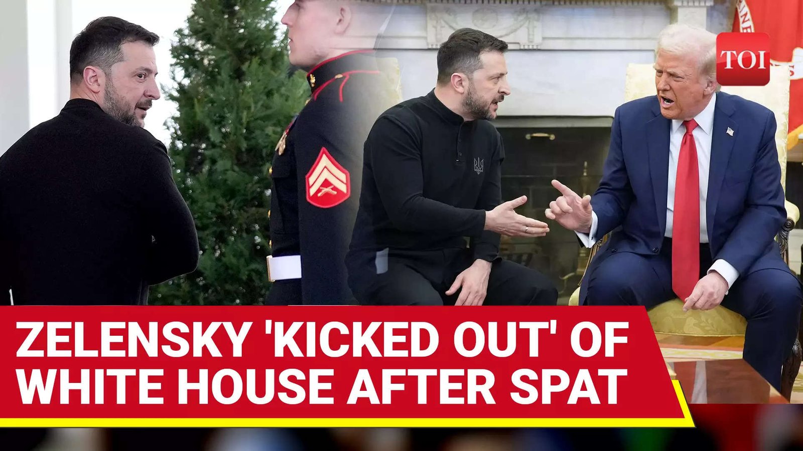 Zelensky 'Kicked Out' Of White House After Fight With Trump