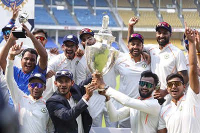 VCA announces cash award of Rs 3 crore for Ranji Trophy-winning Vidarbha