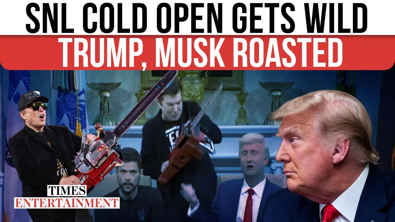 SNL Cold Open ROASTS Trump-Zelensky Oval Office Tensions; Mike Myers SHOCKS As Musk | WATCH