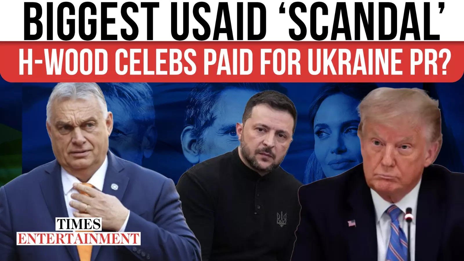 Hollywood’s Ukraine Ties? Hungary PM Claims US Paid Angelina Jolie, Ben Stiller For War PR