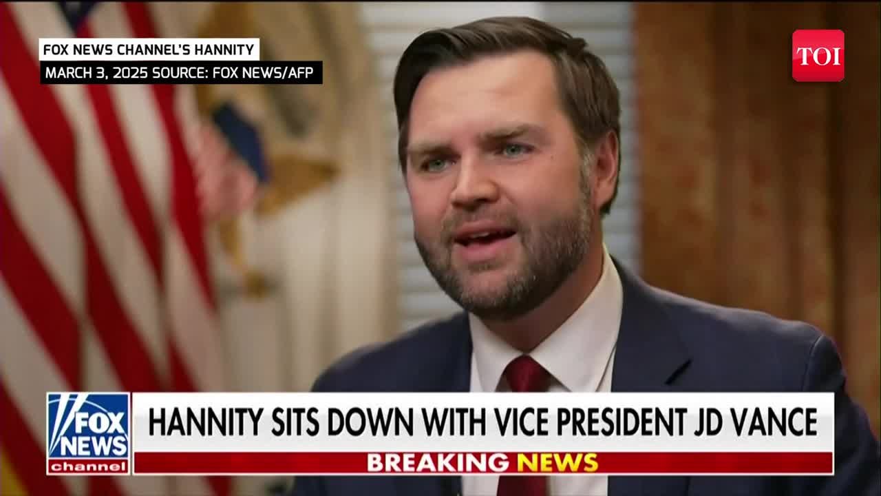 JD Vance Lashes Zelensky On LIVE TV After Oval Office Showdown