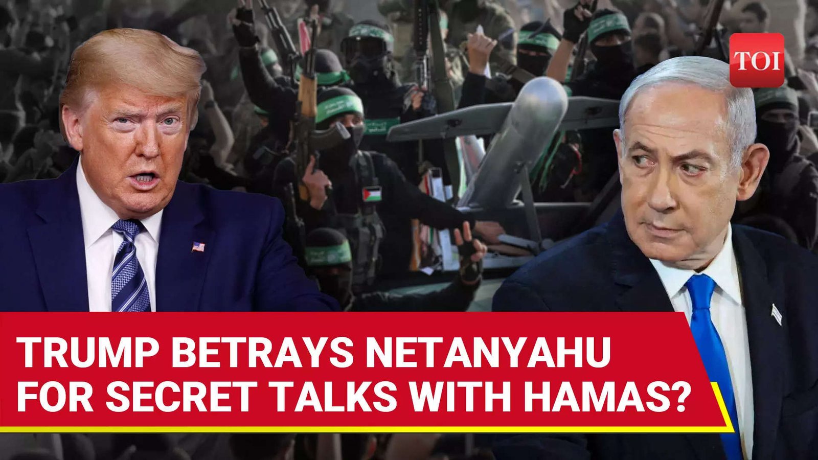 Netanyahu Caught Off Guard By Trump's SECRET Talks With Hamas; Israel Contradicts White House