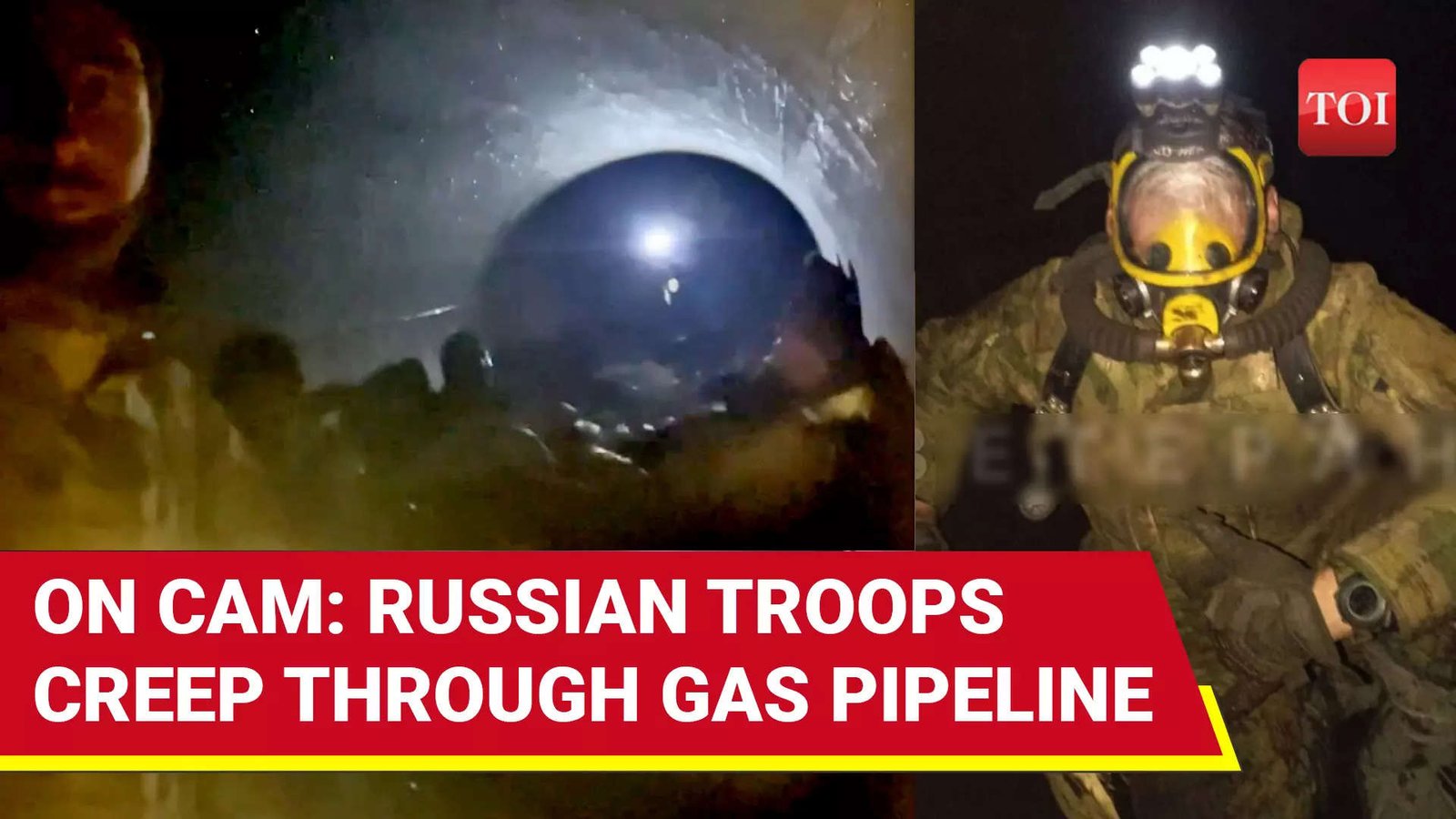 'Putin's Men Crawl 15 Kms In Gas Pipeline': Dramatic Footage Of Russia's SHOCKING Kursk Ambush