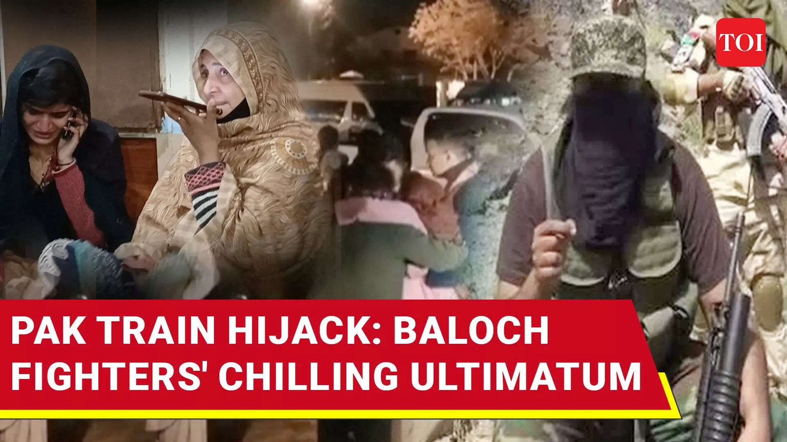 Baloch Militants Threaten Executions Amid Pakistan Train Hijack Crisis, 155 Hostages Rescued