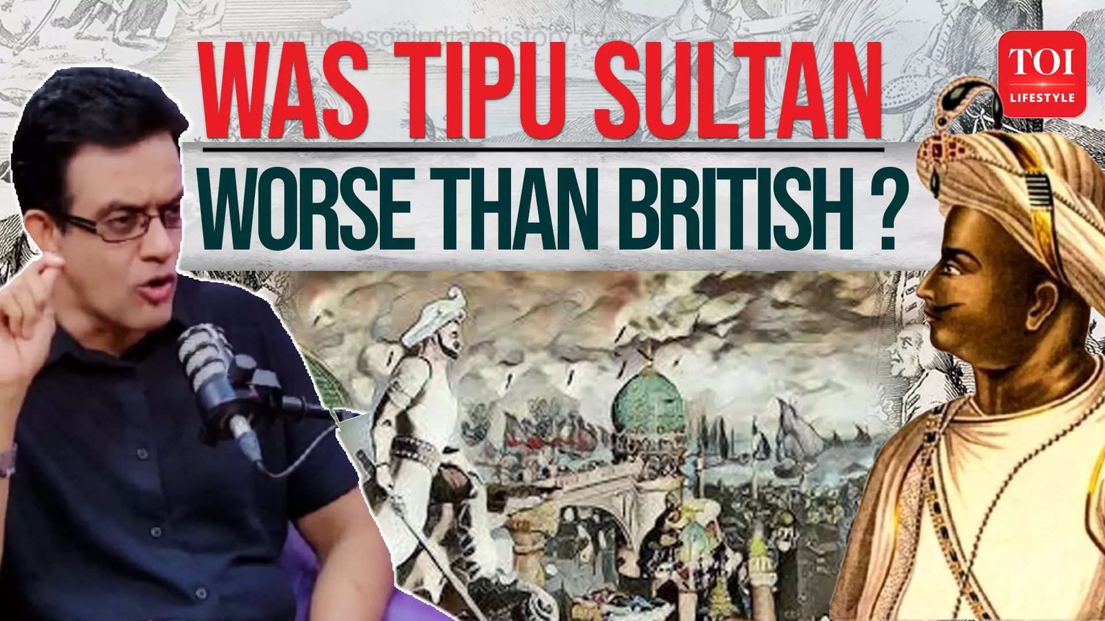 'Tipu Sultan’s Atrocities in Kerala' Vikram Sampath on the Conversion of Hindus and Christians