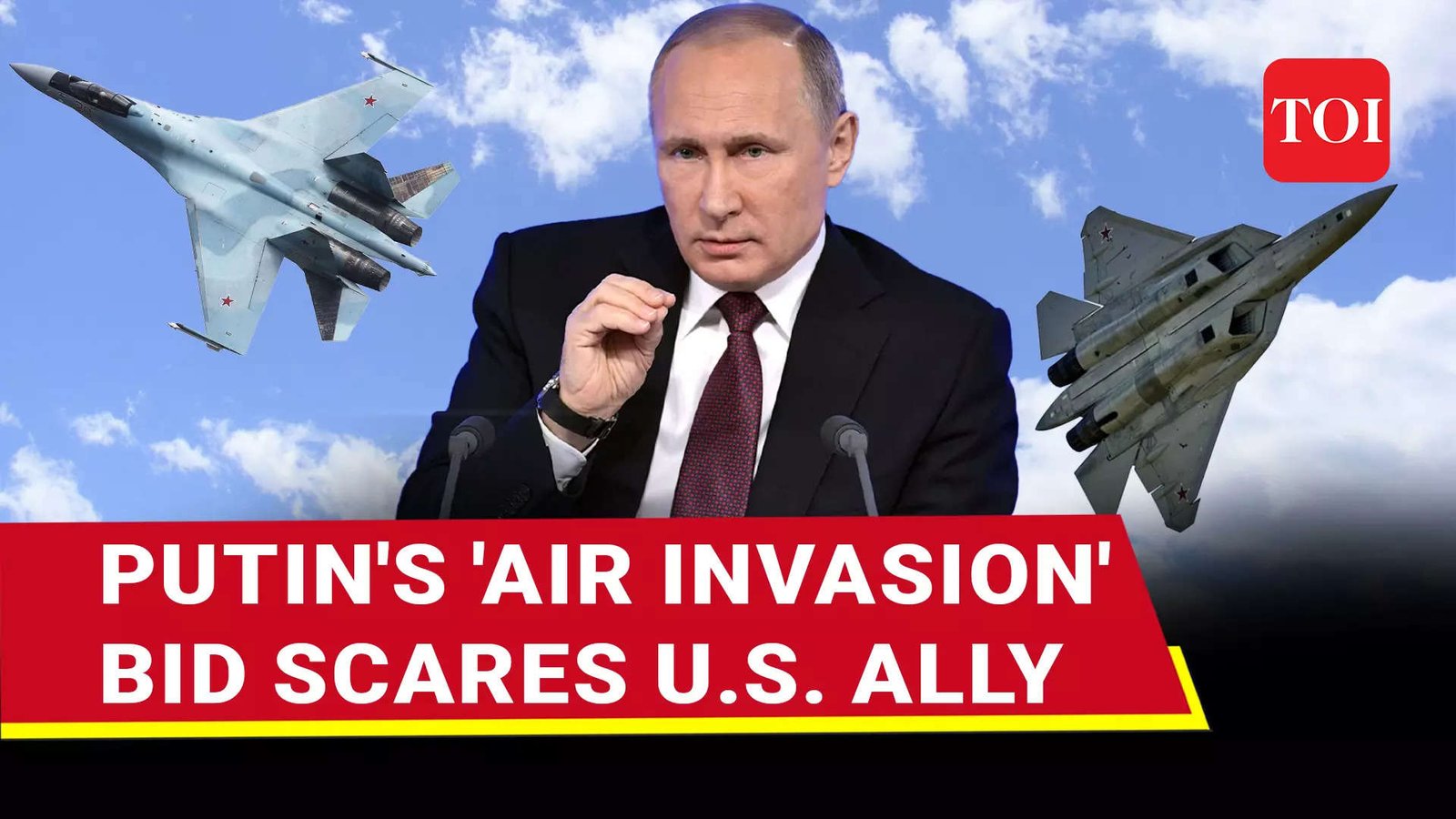 Putin SURPRISES Trump. Russia Launches Air Invasion Of U.S Ally Amid Ukraine War? South Korea Says..