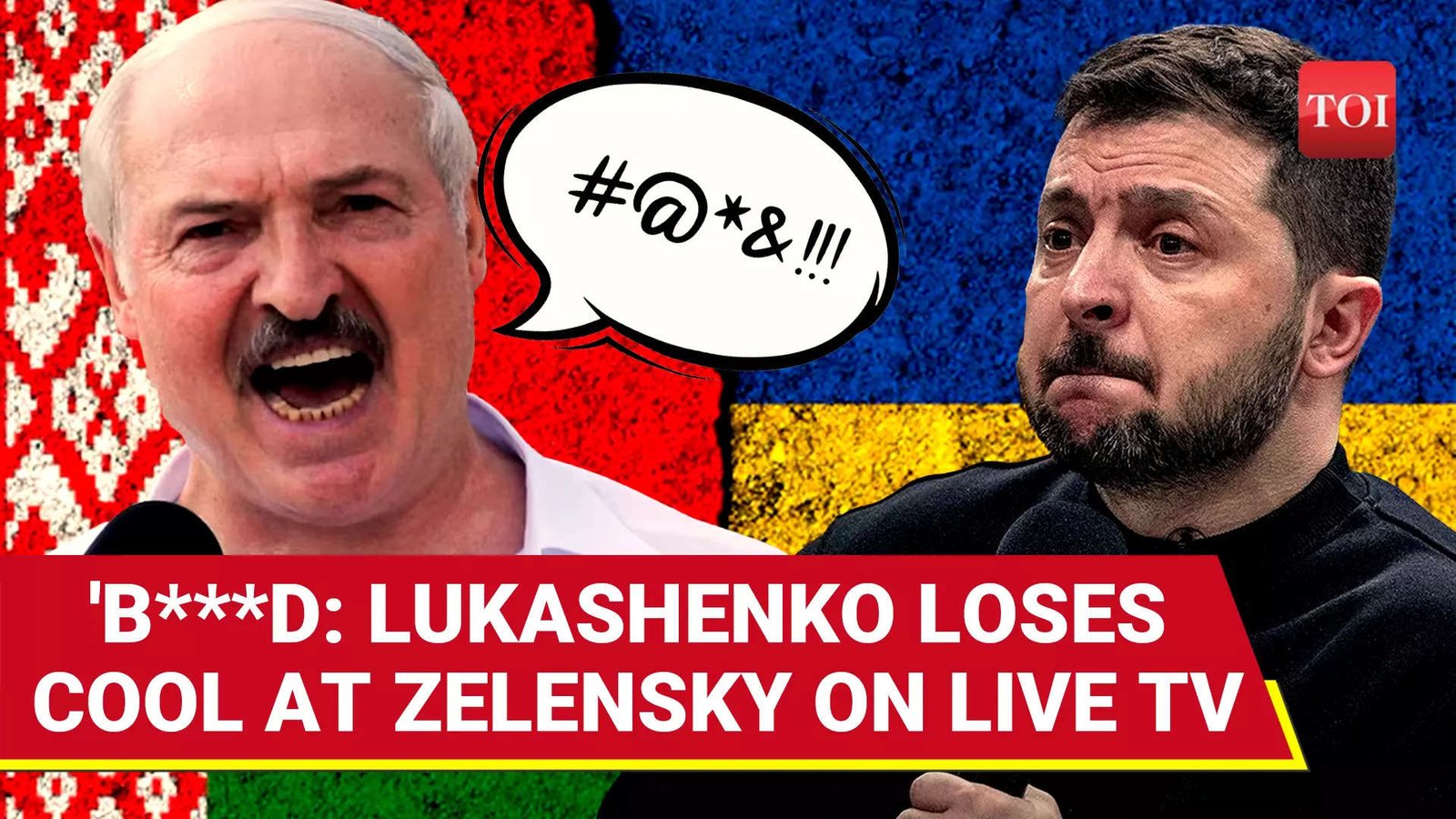 Putin's Friend Fires At ZELENSKY On LIVE TV; Lukashenko's BRUTAL Attack