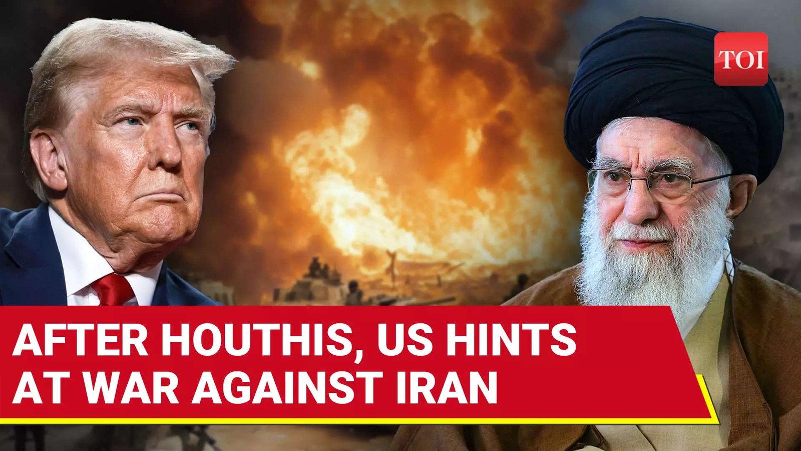 Trump Vs Iran War Amid Houthi Attacks? US NSA Waltz Drops Massive Hint | 'All Options On Table'