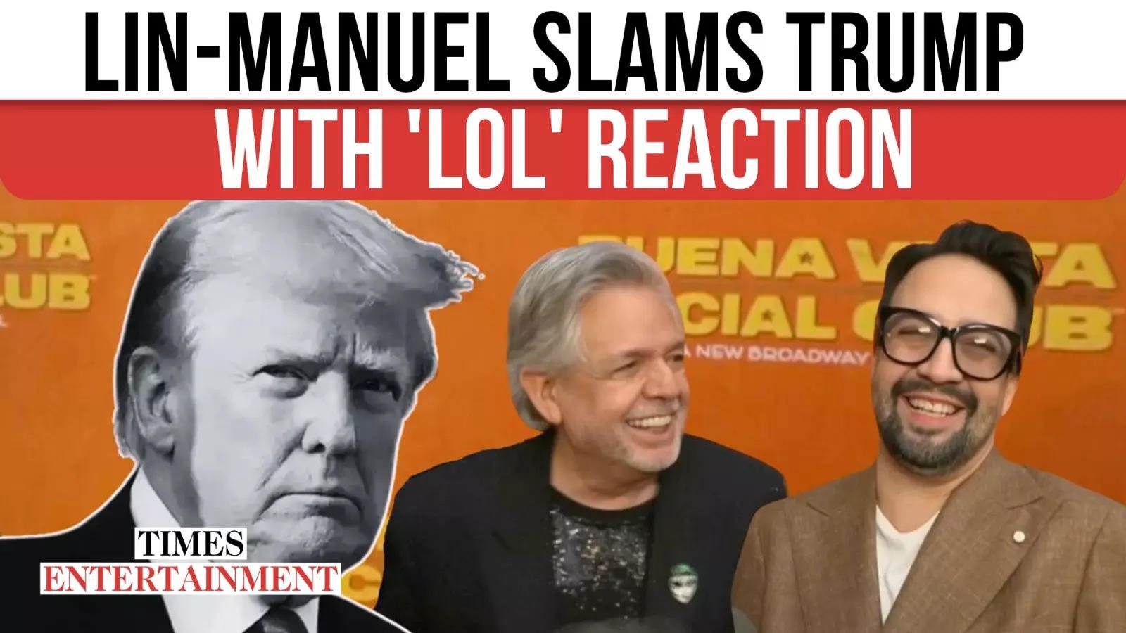 Trump's 'Hamilton' Remark Mocked With 'Obama' Response, Lin-Manuel Miranda Laughs Out Loud