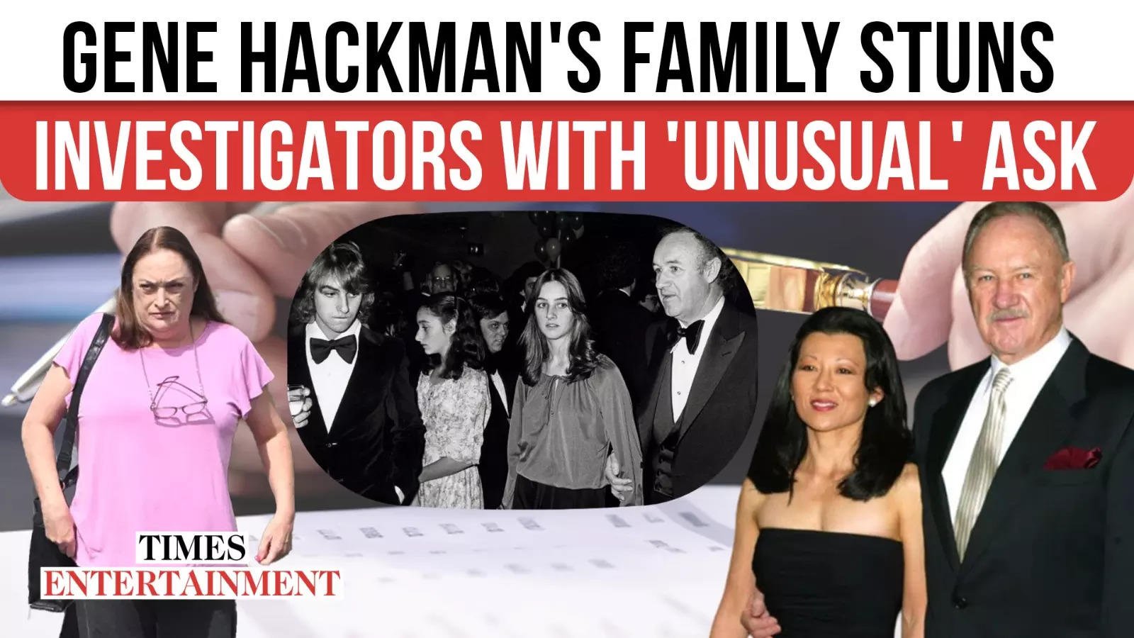 Gene Hackman's Family Shocks Investigators With 'Unusual' Move, Insider Reveals | WATCH