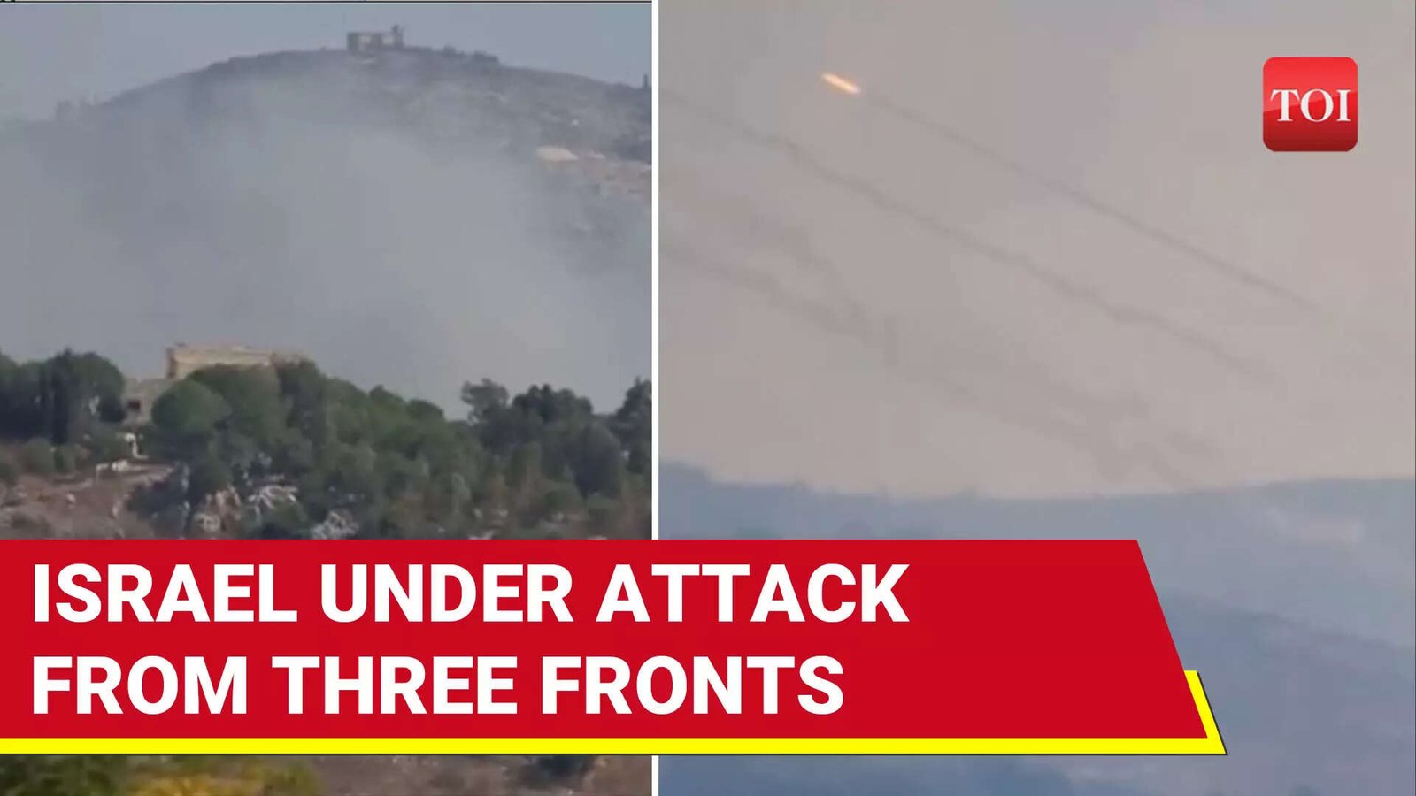 Hezbollah RAINS MISSILES On Israel First Time In Four Months | Revenge For Gaza Begins?