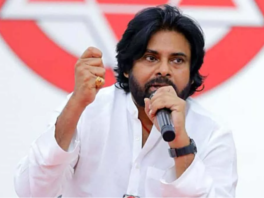 Andhra Pradesh Deputy CM and actor Pawan Kalyan was speaking at the 12th Foundation Day program of his party Jan Sena on Friday. - Dainik Bhaskar