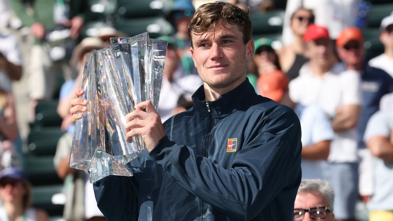 Jack Draper beats Holger Rune for Indian Wells title