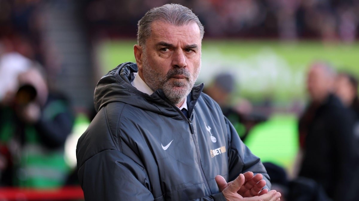 Tottenham boss Ange Postecoglou