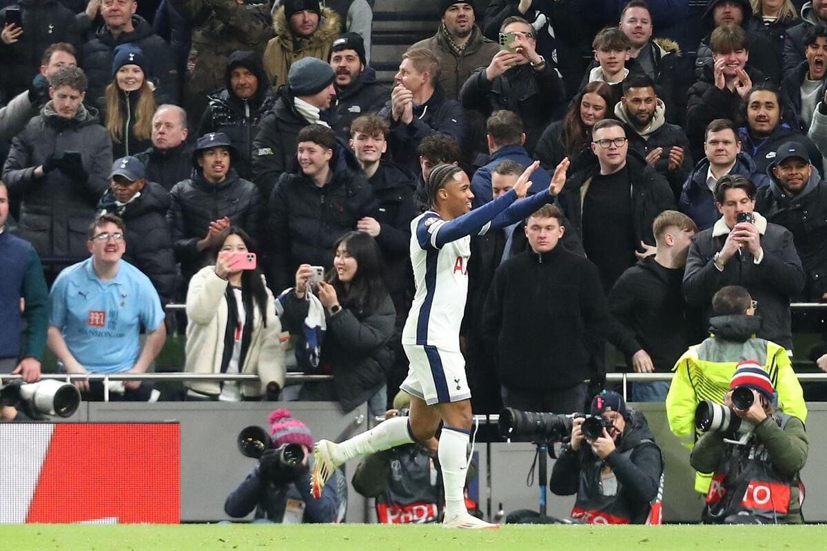 Wilson Odobert of Tottenham.