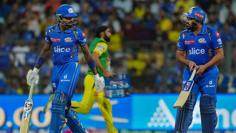 CSK vs MI IPL 2025 Mumbai Indians playing 11 probable rohit sharma likely as captain CSK vs MI IPL 2025: मुंबई इंडियंस का चेन्नई से पहला मुकाबला, प्लेइंग इलेवन में इन्हें मिल सकती है जगह