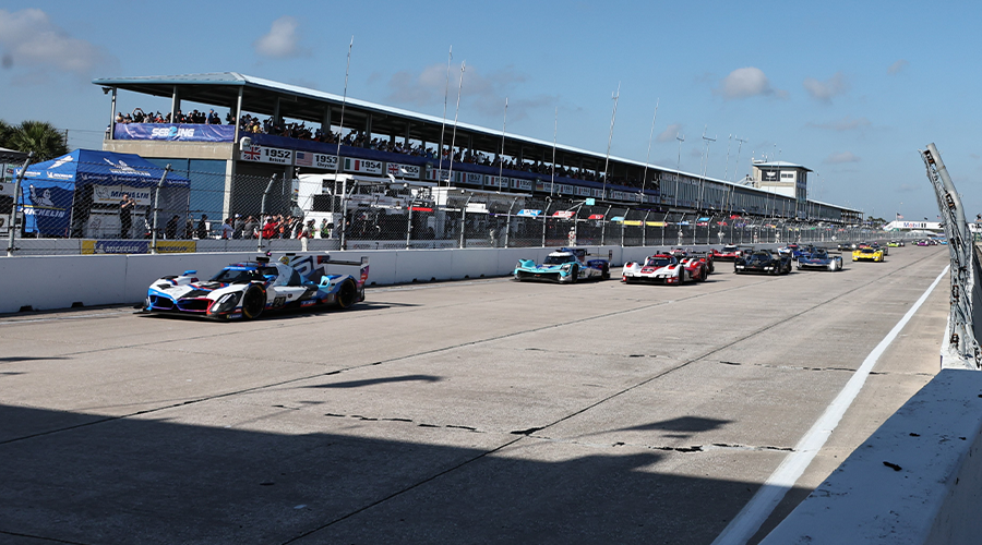 Cadillac Whelen Out Front After Frenetic First Four Hours At Sebring