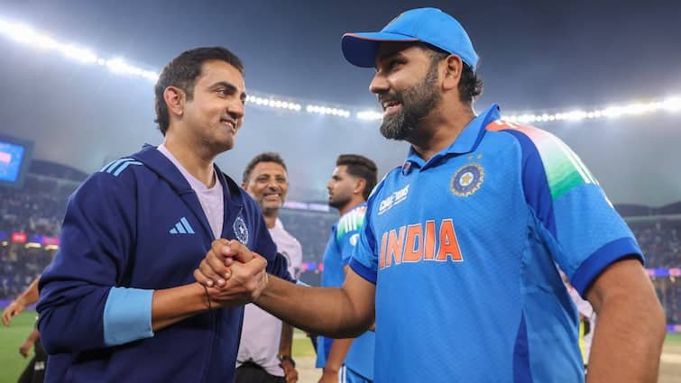 Champions Trophy 2025 Final Team India wins title head coach gautam gambhir reaction ind vs nz final Champions Trophy 2025 Final: भारत के चैंपियन बनने के बाद हेड कोच गौतम गंभीर का पहला रिएक्शन, सबसे पहले किसे दी बधाई?