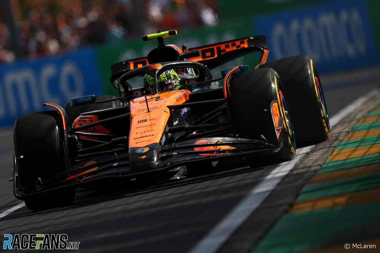 Lando Norris, McLaren, Albert Park, 2025