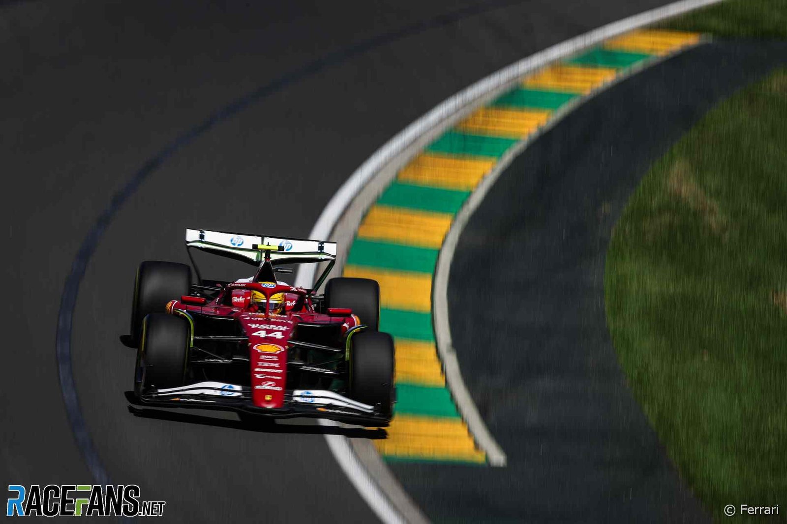 Lewis Hamilton, Ferrari, Albert Park, 2025