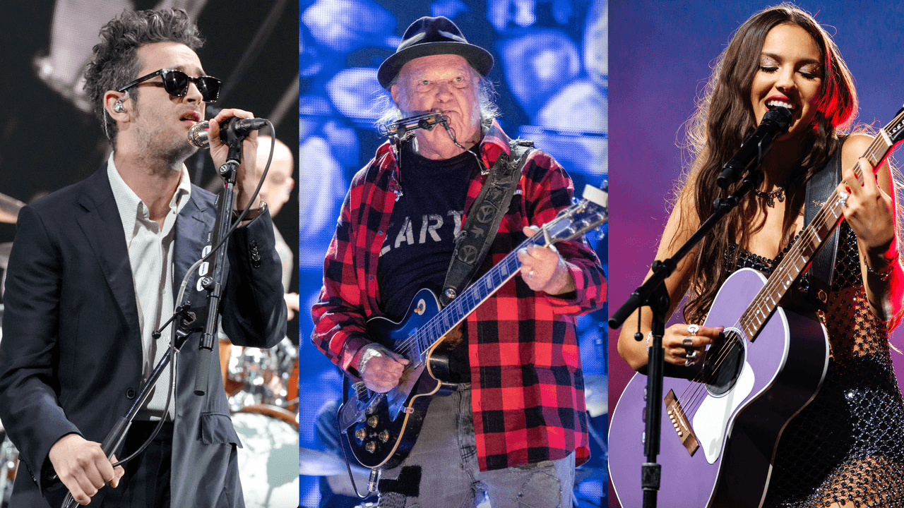 The 1975, Neil Young, and Olivia Rodrigo to Headline Glastonbury 2025