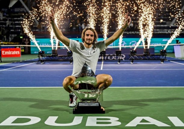 Tsitsipas and Babolat? Greek Talks About New Weapon of Choice After Dubai Triumph