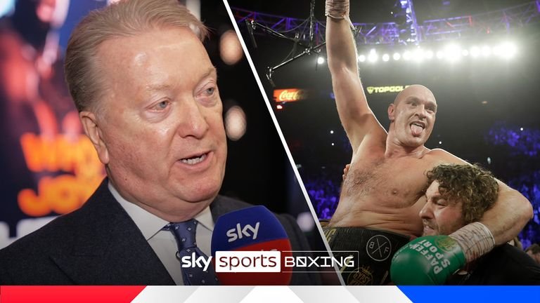 Frank Warren supports Tyson Fury retirement