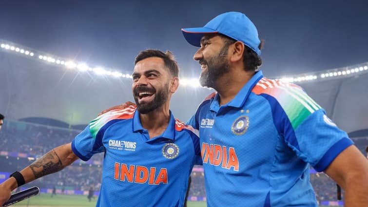 Virat Kohli said about team india win in champions trophy 2025 final ind vs nz ICC खिताब जीतना सच में ईश्वर का वरदान, मैं खुद को बहुत भाग्यशाली मानता हूं - विराट कोहली