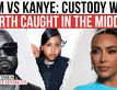 Kanye’s Custody Gamble: Kim Kardashian’s Next Move, Rapper’s Defiance Could Cost Him His Kids?