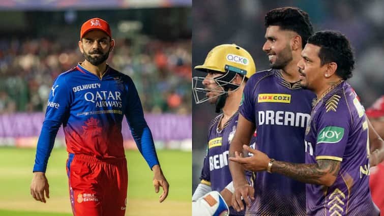 ipl 2025 first match kkr vs rcb head to head record ipl history kolkata bengaluru stats ipl history IPL 2025: RCB-KKR के बीच आईपीएल का पहला मुकाबला, आंकड़ों से समझें किसका पलड़ा भारी