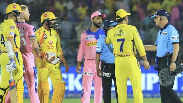 ms dhoni umpire fight controversy 2019 csk vs rr match accepts mistake after 6 years ipl 2025 news एमएस धोनी से हो गई थी भारी