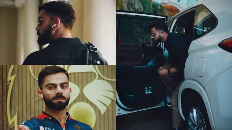 rcb player virat kohli big statement after joins royal challengers bengaluru camp for ipl 2025 RCB से जुड़े विराट कोहली, सफेद कार से मारी