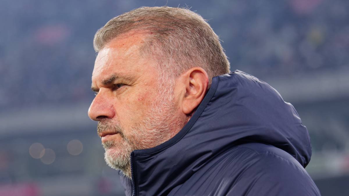 Tottenham Hotspur Football Club manager Ange Postecoglou