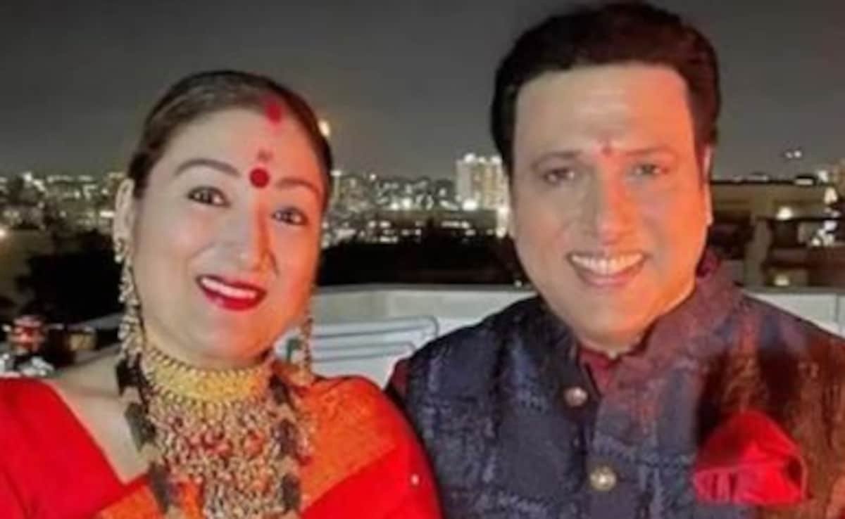 Amid Divorce Rumours, Sunita Ahuja Kisses Govinda In Viral Video. Watch