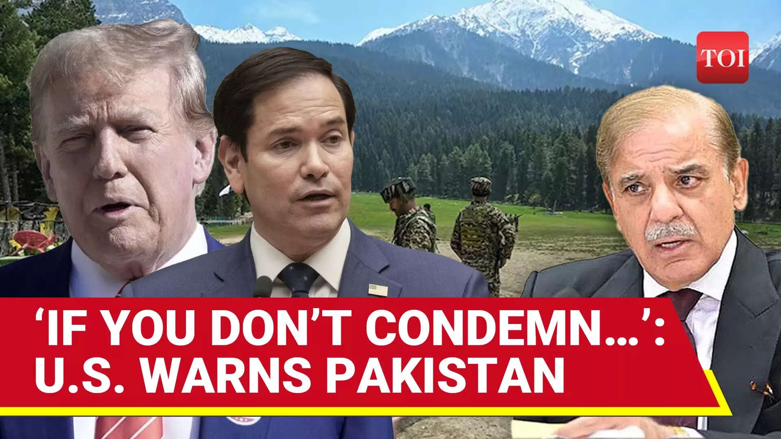 Rubio Calls PM Sharif, Demands Condemnation Of Pahalgam Attack
