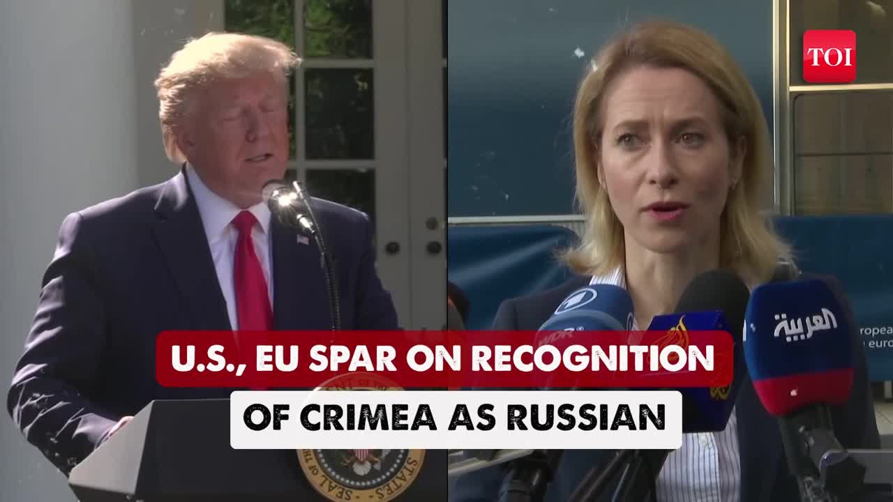 ‘Crimea Belongs To Ukraine’: EU Vows To Defy Trump If Deal With Putin Goes Ahead