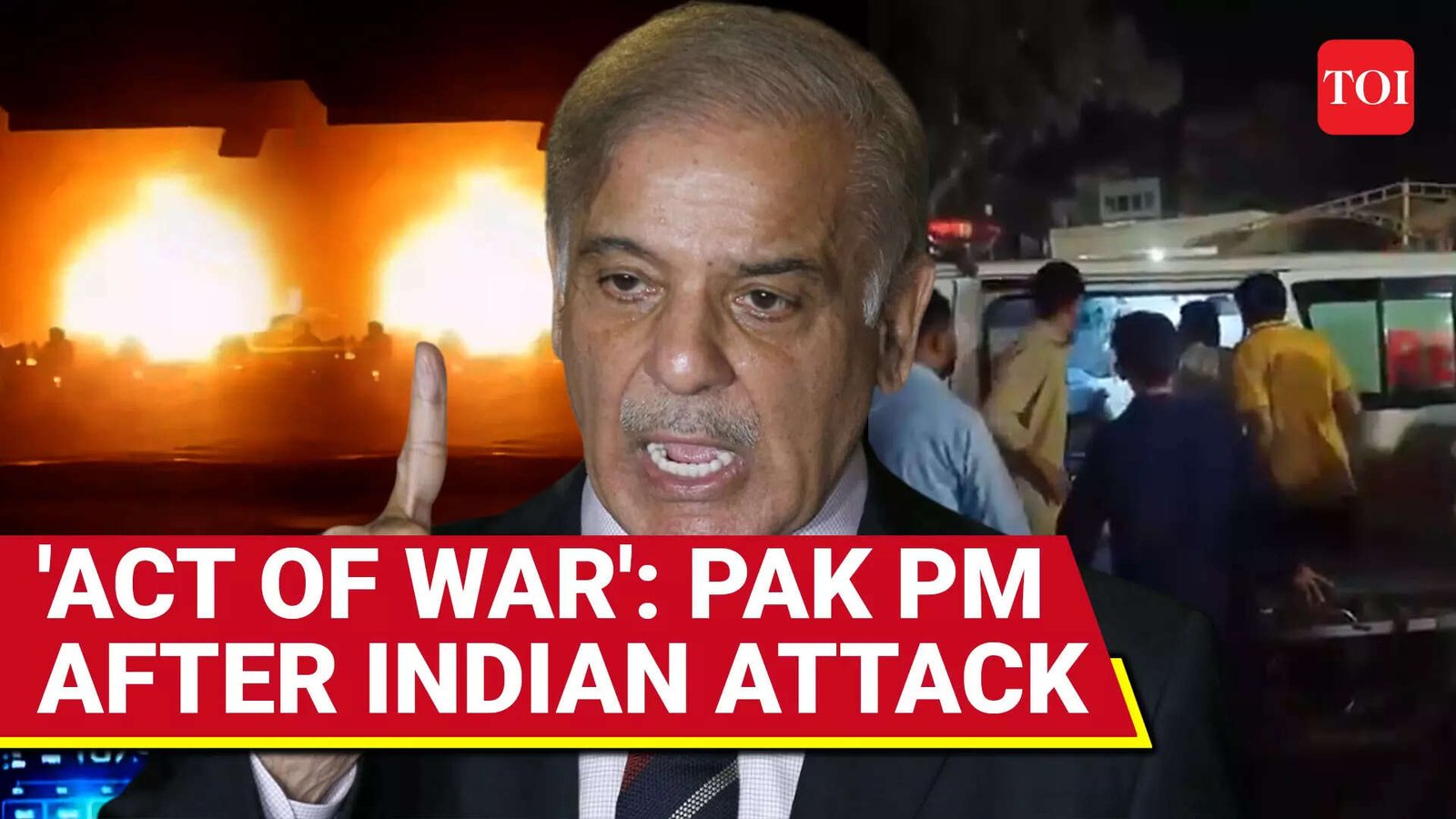 Pak PM Shehbaz Sharif Cries Foul After India Hits Terror Targets; Pakistani Media Reports Multiple Casualties