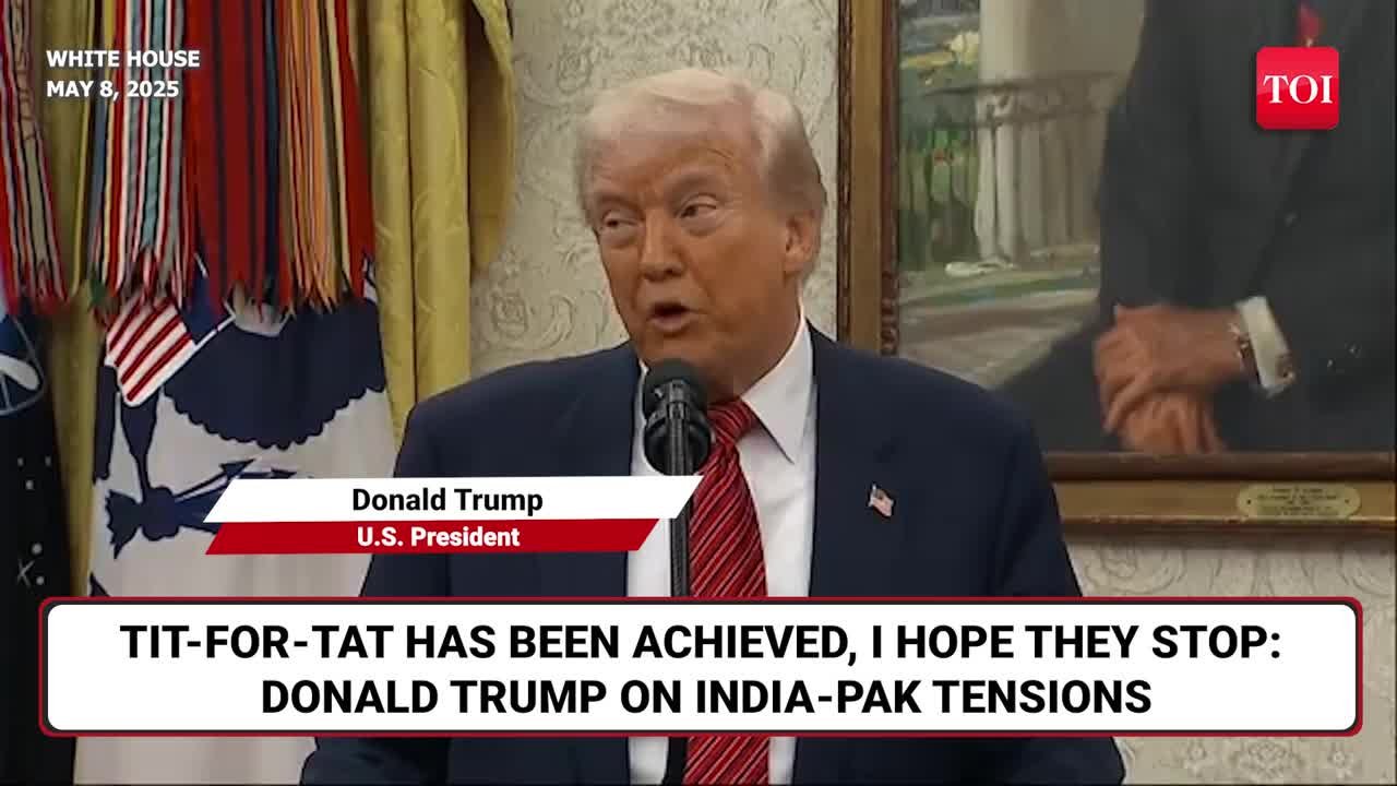 Trump STUNS Pak, Calls India’s Op Sindoor A ‘Tit-for-Tat’ Military Action, Offers Help