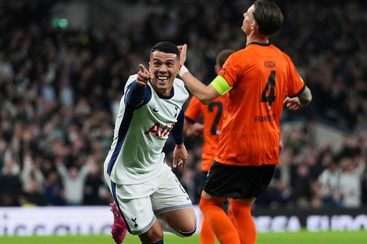 Tottenham full-back Pedro Porro