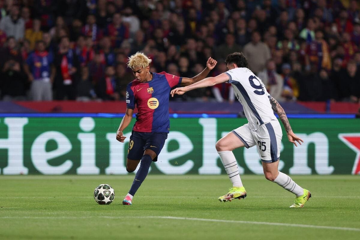 Yamal on scintillating form while Thuram and Raphinha make history in breathtaking semi-final first leg