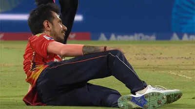 Watch: Yuzvendra Chahal's meme-inspired viral celebration after hat-trick against CSK, says 'had planned to do this'